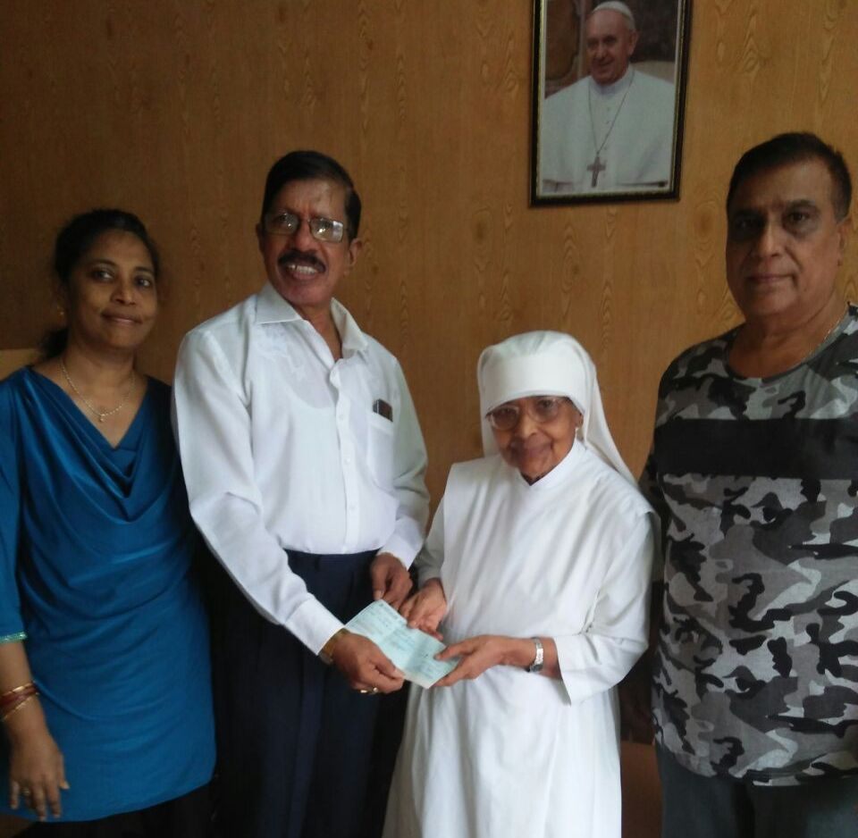 Cheque handover